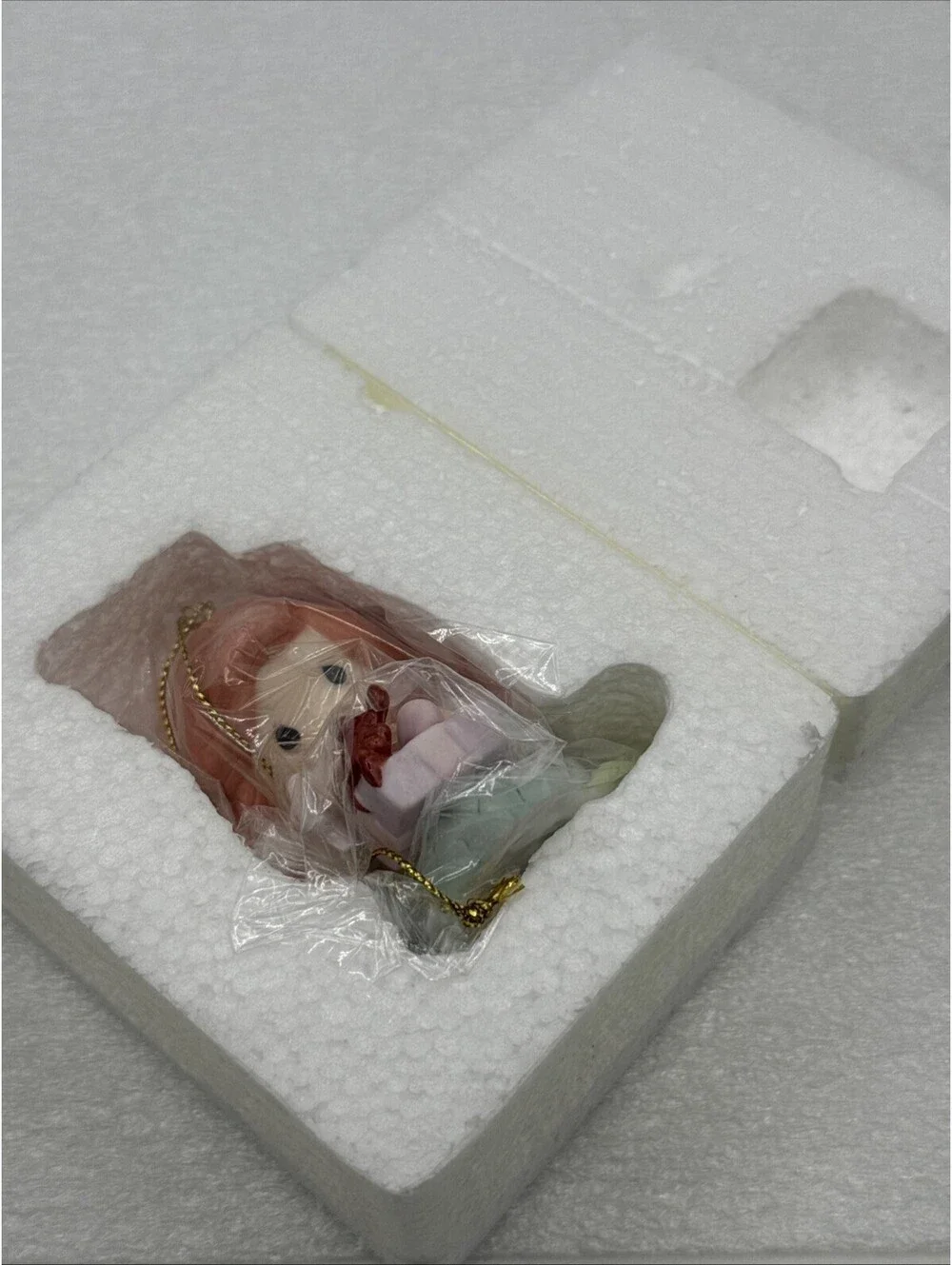 2009 Hallmark ARIEL AND SEBASTIAN PRECIOUS MOMENTS Disney Ornament Porcelain New